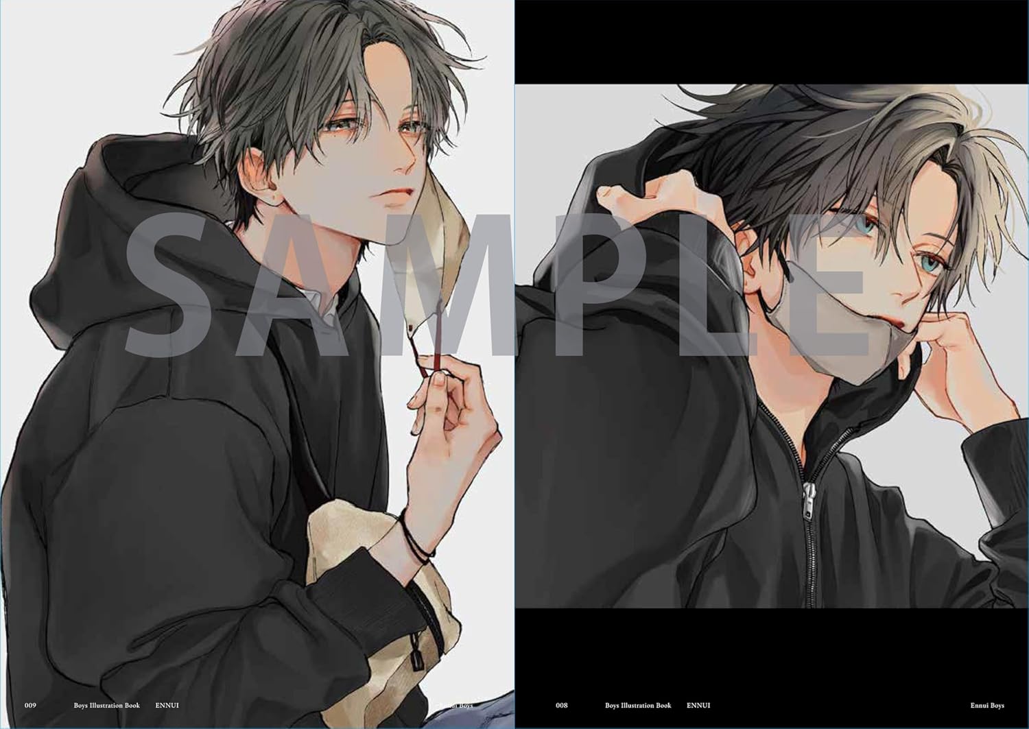 ボーイズイラストブックENNUI アンニュイ 著：NLLE